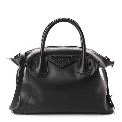 givenchy antigona small black smooth